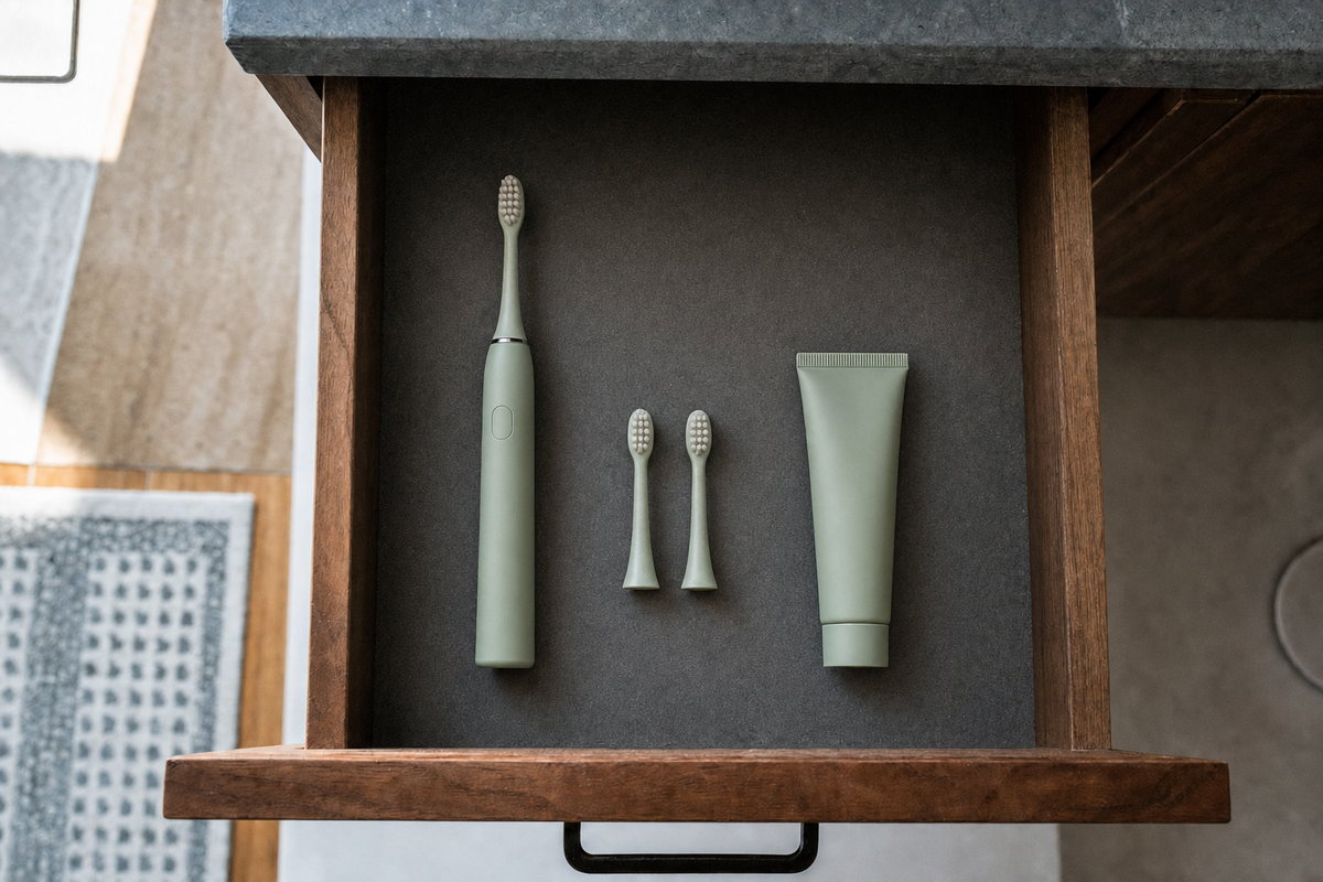 The same drawer with MINT: one body, two heads, one tube